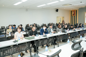 มรภ.เทพสตรี จัดประชุมทบทวนแผนยุทธศาสตร์ระดับหน่วยงาน มุ่งยกระดับการบริหารงานสู่ผลลัพธ์เชิงประจักษ์ (KR)