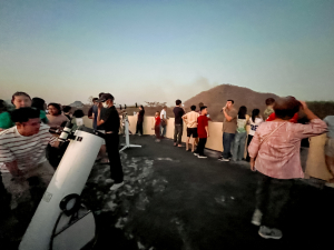 ศูนย์วิทยาศาสตร์ จัดกิจกรรมสังเกตการณ์ปรากฏการณ์ 