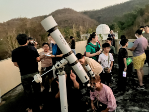 ศูนย์วิทยาศาสตร์ จัดกิจกรรมสังเกตการณ์ปรากฏการณ์ 