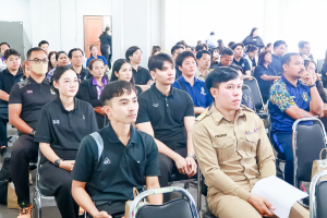 มรภ.เทพสตรี ร่วมรับมอบเครื่อง AED และฝึกทักษะการกู้ชีพพื้นฐาน (CPR) เสริมความพร้อมด้านความปลอดภัยเชิงรุกสู่รั้วมหาวิทยาลัย