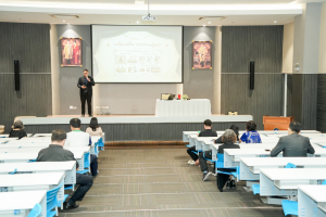 มรภ.เทพสตรี จัดแสดงวิสัยทัศน์และลงคะแนนหยั่งเสียงผู้มีสิทธิเข้ารับการสรรหาเป็นผู้อำนวยการสำนักศิลปะและวัฒนธรรม