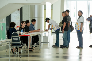 มรภ.เทพสตรี จัดแสดงวิสัยทัศน์และลงคะแนนหยั่งเสียงผู้มีสิทธิเข้ารับการสรรหาเป็นผู้อำนวยการสำนักศิลปะและวัฒนธรรม