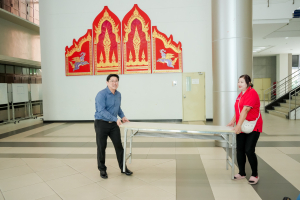 มรภ.เทพสตรี จัดแสดงวิสัยทัศน์และลงคะแนนหยั่งเสียงผู้มีสิทธิเข้ารับการสรรหาเป็นผู้อำนวยการสำนักศิลปะและวัฒนธรรม