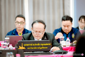 อธิการบดี มรภ.เทพสตรี พร้อมด้วยผู้บริหาร ร่วมการประชุมที่ประชุมอธิการบดีมหาวิทยาลัยราชภัฏแห่งประเทศไทย ครั้งที่ 2 (186)/2569