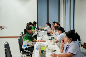 มรภ.เทพสตรี ร่วมกับ ภาคบริการโลหิตแห่งชาติที่ 2 จัดกิจกรรมบริจาคโลหิต น้อมถวายเป็นพระราชกุศลแด่ รัชกาลที่ 9 และ สมเด็จพระบรมราชชนนีพันปีหลวง