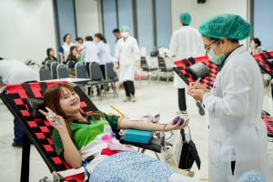 มรภ.เทพสตรี ร่วมกับ ภาคบริการโลหิตแห่งชาติที่ 2 จัดกิจกรรมบริจาคโลหิต น้อมถวายเป็นพระราชกุศลแด่ รัชกาลที่ 9 และ สมเด็จพระบรมราชชนนีพันปีหลวง