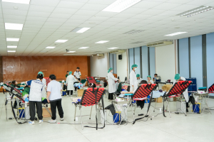 มรภ.เทพสตรี ร่วมกับ ภาคบริการโลหิตแห่งชาติที่ 2 จัดกิจกรรมบริจาคโลหิต น้อมถวายเป็นพระราชกุศลแด่ รัชกาลที่ 9 และ สมเด็จพระบรมราชชนนีพันปีหลวง