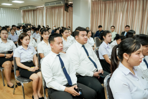 คณะครุศาสตร์ จัดพิธีปัจฉิมนิเทศนักศึกษาชั้นปีที่ 4 ประจำปีการศึกษา 2568