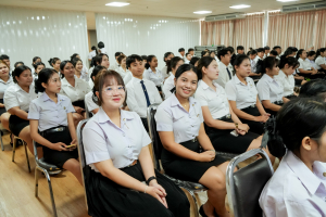 คณะครุศาสตร์ จัดพิธีปัจฉิมนิเทศนักศึกษาชั้นปีที่ 4 ประจำปีการศึกษา 2568