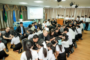 คณะครุศาสตร์ จัดพิธีปัจฉิมนิเทศนักศึกษาชั้นปีที่ 4 ประจำปีการศึกษา 2568