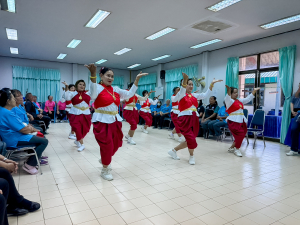 คณะมนุษยศาสตร์ฯ รุกสร้างสุขภาวะเชิงบูรณาการ ลงพื้นที่เสริมศักยภาพผู้สูงอายุต่อเนื่องเป็นครั้งที่ 3 ณ อบต.โพสังโฆ จ.สิงห์บุรี