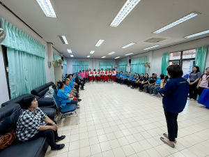 คณะมนุษยศาสตร์ฯ รุกสร้างสุขภาวะเชิงบูรณาการ ลงพื้นที่เสริมศักยภาพผู้สูงอายุต่อเนื่องเป็นครั้งที่ 3 ณ อบต.โพสังโฆ จ.สิงห์บุรี