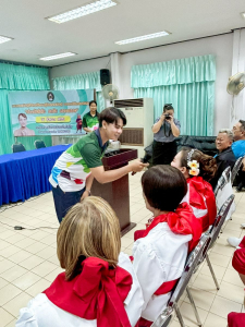 คณะมนุษยศาสตร์ฯ รุกสร้างสุขภาวะเชิงบูรณาการ ลงพื้นที่เสริมศักยภาพผู้สูงอายุต่อเนื่องเป็นครั้งที่ 3 ณ อบต.โพสังโฆ จ.สิงห์บุรี