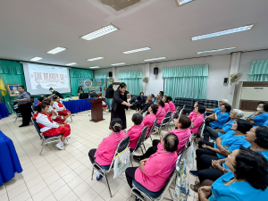 คณะมนุษยศาสตร์ฯ รุกสร้างสุขภาวะเชิงบูรณาการ ลงพื้นที่เสริมศักยภาพผู้สูงอายุต่อเนื่องเป็นครั้งที่ 3 ณ อบต.โพสังโฆ จ.สิงห์บุรี