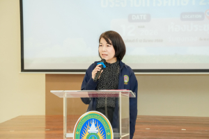 คณะมนุษยศาสตร์ฯ จัดพิธีปัจฉิมนิเทศนักศึกษาชั้นปีที่ 4 ประจำปีการศึกษา 2568