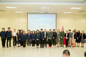 คณะมนุษยศาสตร์ฯ จัดพิธีปัจฉิมนิเทศนักศึกษาชั้นปีที่ 4 ประจำปีการศึกษา 2568