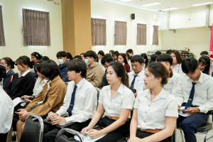 คณะมนุษยศาสตร์ฯ จัดพิธีปัจฉิมนิเทศนักศึกษาชั้นปีที่ 4 ประจำปีการศึกษา 2568