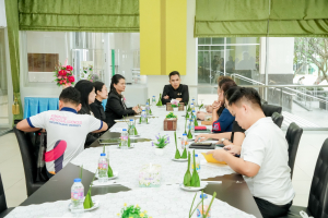 มรภ.เทพสตรี ร่วมประชุมหารือกับ ผวจ.ลพบุรี เตรียมความพร้อมการจัดโต๊ะเสวย และออกแบบรายการอาหาร รับเสด็จ สมเด็จพระกนิษฐาธิราชเจ้า กรมสมเด็จพระเทพรัตนราชสุดาฯ สยามบรมราชกุมารี