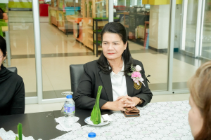 มรภ.เทพสตรี ร่วมประชุมหารือกับ ผวจ.ลพบุรี เตรียมความพร้อมการจัดโต๊ะเสวย และออกแบบรายการอาหาร รับเสด็จ สมเด็จพระกนิษฐาธิราชเจ้า กรมสมเด็จพระเทพรัตนราชสุดาฯ สยามบรมราชกุมารี