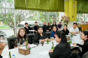 มรภ.เทพสตรี ร่วมประชุมหารือกับ ผวจ.ลพบุรี เตรียมความพร้อมการจัดโต๊ะเสวย และออกแบบรายการอาหาร รับเสด็จ สมเด็จพระกนิษฐาธิราชเจ้า กรมสมเด็จพระเทพรัตนราชสุดาฯ สยามบรมราชกุมารี