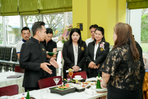 มรภ.เทพสตรี ร่วมประชุมหารือกับ ผวจ.ลพบุรี เตรียมความพร้อมการจัดโต๊ะเสวย และออกแบบรายการอาหาร รับเสด็จ สมเด็จพระกนิษฐาธิราชเจ้า กรมสมเด็จพระเทพรัตนราชสุดาฯ สยามบรมราชกุมารี