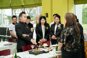 มรภ.เทพสตรี ร่วมประชุมหารือกับ ผวจ.ลพบุรี เตรียมความพร้อมการจัดโต๊ะเสวย และออกแบบรายการอาหาร รับเสด็จ สมเด็จพระกนิษฐาธิราชเจ้า กรมสมเด็จพระเทพรัตนราชสุดาฯ สยามบรมราชกุมารี
