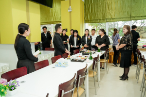 มรภ.เทพสตรี ร่วมประชุมหารือกับ ผวจ.ลพบุรี เตรียมความพร้อมการจัดโต๊ะเสวย และออกแบบรายการอาหาร รับเสด็จ สมเด็จพระกนิษฐาธิราชเจ้า กรมสมเด็จพระเทพรัตนราชสุดาฯ สยามบรมราชกุมารี