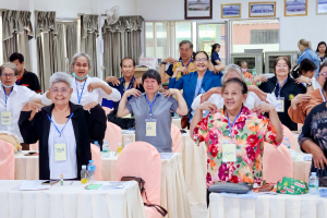 คณะมนุษยศาสตร์ฯ ขับเคลื่อนโครงการพัฒนาศักยภาพและเสริมสร้างสุขภาวะผู้สูงอายุเชิงบูรณาการพื้นที่จังหวัดลพบุรี