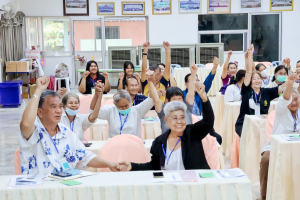 คณะมนุษยศาสตร์ฯ ขับเคลื่อนโครงการพัฒนาศักยภาพและเสริมสร้างสุขภาวะผู้สูงอายุเชิงบูรณาการพื้นที่จังหวัดลพบุรี