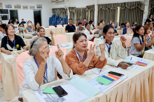 คณะมนุษยศาสตร์ฯ ขับเคลื่อนโครงการพัฒนาศักยภาพและเสริมสร้างสุขภาวะผู้สูงอายุเชิงบูรณาการพื้นที่จังหวัดลพบุรี