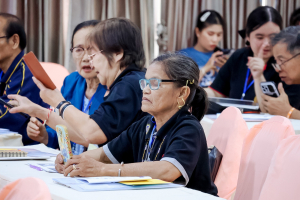 คณะมนุษยศาสตร์ฯ ขับเคลื่อนโครงการพัฒนาศักยภาพและเสริมสร้างสุขภาวะผู้สูงอายุเชิงบูรณาการพื้นที่จังหวัดลพบุรี