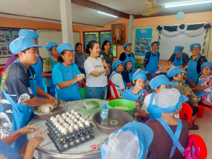 ศูนย์ส่งเสริมการจัดการศึกษาตามพระบรมราโชบาย น้อมนำศาสตร์พระราชาลงพื้นที่สิงห์บุรี จัดอบรมไข่เค็มใบเตยดินสอพอง เสริมสร้างอาชีพและเศรษฐกิจฐานรากอย่างยั่งยืน