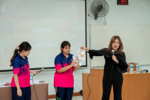 ศูนย์ภาษา จัดโครงการค่ายพัฒนาทักษะภาษาอังกฤษ เสริมสร้างสมรรถนะการสื่อสารแก่เยาวชนโรงเรียนอนุบาลเทศบาลตำบลเขาพระงาม