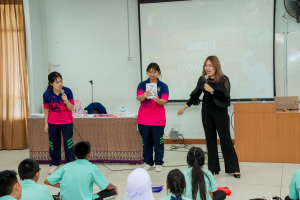 ศูนย์ภาษา จัดโครงการค่ายพัฒนาทักษะภาษาอังกฤษ เสริมสร้างสมรรถนะการสื่อสารแก่เยาวชนโรงเรียนอนุบาลเทศบาลตำบลเขาพระงาม