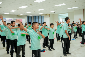 ศูนย์ภาษา จัดโครงการค่ายพัฒนาทักษะภาษาอังกฤษ เสริมสร้างสมรรถนะการสื่อสารแก่เยาวชนโรงเรียนอนุบาลเทศบาลตำบลเขาพระงาม