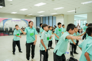 ศูนย์ภาษา จัดโครงการค่ายพัฒนาทักษะภาษาอังกฤษ เสริมสร้างสมรรถนะการสื่อสารแก่เยาวชนโรงเรียนอนุบาลเทศบาลตำบลเขาพระงาม