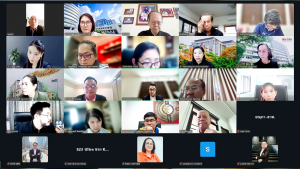 ผู้บริหาร มรภ.เทพสตรี พร้อมด้วยผู้เกี่ยวข้อง ร่วมรับฟังการแจ้งผลการติดตาม ตรวจสอบฯ ปีงบประมาณ พ.ศ. 2568 จาก คกก.ติดตาม ตรวจสอบฯ