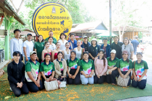 คณะมนุษยศาสตร์ฯ รุกกระตุ้นเศรษฐกิจสร้างสรรค์ จัดอบรมพัฒนาทักษะ นักเล่าเรื่องและนักออกแบบหัตถศิลป์ริมน้ำ ณ ตลาดต้าน้ำโบราณบ้านต้นตาล