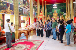 คณะมนุษยศาสตร์ฯ รุกกระตุ้นเศรษฐกิจสร้างสรรค์ จัดอบรมพัฒนาทักษะ นักเล่าเรื่องและนักออกแบบหัตถศิลป์ริมน้ำ ณ ตลาดต้าน้ำโบราณบ้านต้นตาล