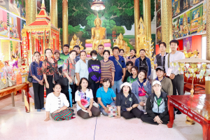 คณะมนุษยศาสตร์ฯ รุกกระตุ้นเศรษฐกิจสร้างสรรค์ จัดอบรมพัฒนาทักษะ นักเล่าเรื่องและนักออกแบบหัตถศิลป์ริมน้ำ ณ ตลาดต้าน้ำโบราณบ้านต้นตาล