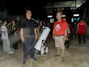 ศูนย์วิทยาศาสตร์ มรภ.เทพสตรี รุกบริการวิชาการ จัดค่ายดาราศาสตร์สร้างแรงบันดาลใจแก่เยาวชน รร.นครนนท์วิทยา 2 วัดทินกรนิมิต