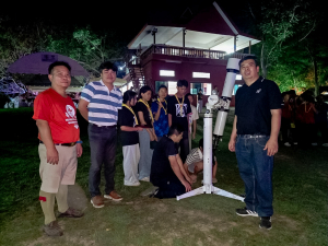 ศูนย์วิทยาศาสตร์ มรภ.เทพสตรี รุกบริการวิชาการ จัดค่ายดาราศาสตร์สร้างแรงบันดาลใจแก่เยาวชน รร.นครนนท์วิทยา 2 วัดทินกรนิมิต