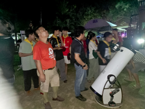 ศูนย์วิทยาศาสตร์ มรภ.เทพสตรี รุกบริการวิชาการ จัดค่ายดาราศาสตร์สร้างแรงบันดาลใจแก่เยาวชน รร.นครนนท์วิทยา 2 วัดทินกรนิมิต