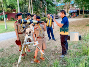 ศูนย์วิทยาศาสตร์ มรภ.เทพสตรี รุกบริการวิชาการ จัดค่ายดาราศาสตร์สร้างแรงบันดาลใจแก่เยาวชน รร.นครนนท์วิทยา 2 วัดทินกรนิมิต