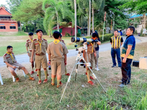 ศูนย์วิทยาศาสตร์ มรภ.เทพสตรี รุกบริการวิชาการ จัดค่ายดาราศาสตร์สร้างแรงบันดาลใจแก่เยาวชน รร.นครนนท์วิทยา 2 วัดทินกรนิมิต