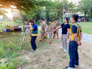 ศูนย์วิทยาศาสตร์ มรภ.เทพสตรี รุกบริการวิชาการ จัดค่ายดาราศาสตร์สร้างแรงบันดาลใจแก่เยาวชน รร.นครนนท์วิทยา 2 วัดทินกรนิมิต