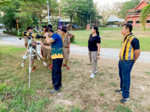 ศูนย์วิทยาศาสตร์ มรภ.เทพสตรี รุกบริการวิชาการ จัดค่ายดาราศาสตร์สร้างแรงบันดาลใจแก่เยาวชน รร.นครนนท์วิทยา 2 วัดทินกรนิมิต