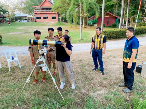 ศูนย์วิทยาศาสตร์ มรภ.เทพสตรี รุกบริการวิชาการ จัดค่ายดาราศาสตร์สร้างแรงบันดาลใจแก่เยาวชน รร.นครนนท์วิทยา 2 วัดทินกรนิมิต