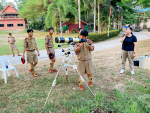 ศูนย์วิทยาศาสตร์ มรภ.เทพสตรี รุกบริการวิชาการ จัดค่ายดาราศาสตร์สร้างแรงบันดาลใจแก่เยาวชน รร.นครนนท์วิทยา 2 วัดทินกรนิมิต