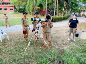 ศูนย์วิทยาศาสตร์ มรภ.เทพสตรี รุกบริการวิชาการ จัดค่ายดาราศาสตร์สร้างแรงบันดาลใจแก่เยาวชน รร.นครนนท์วิทยา 2 วัดทินกรนิมิต